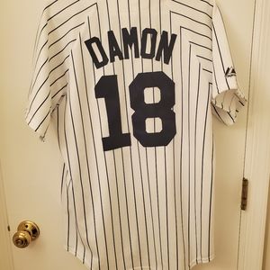Johnny Damon Yankees Jersey